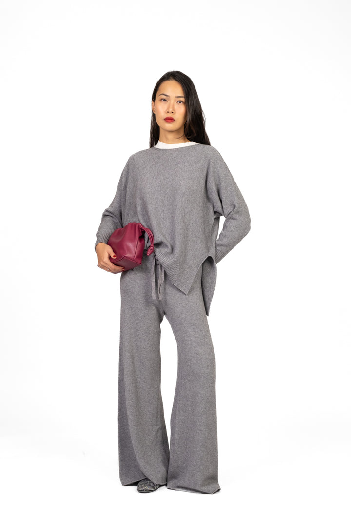 Kontatto - Maglia scollo barca con spacchi Art. FA102N