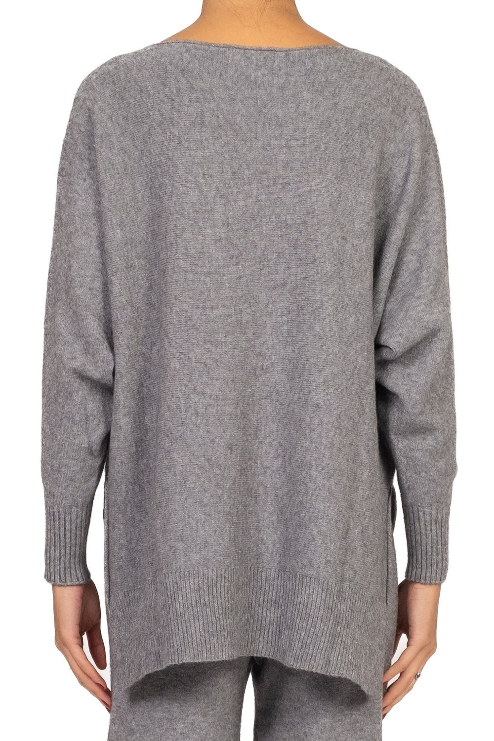 Kontatto - Maglia scollo barca con spacchi Art. FA102N