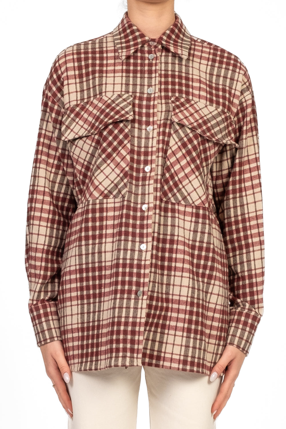 Vicolo - Camicia quadretti in flanella Art. TF1843