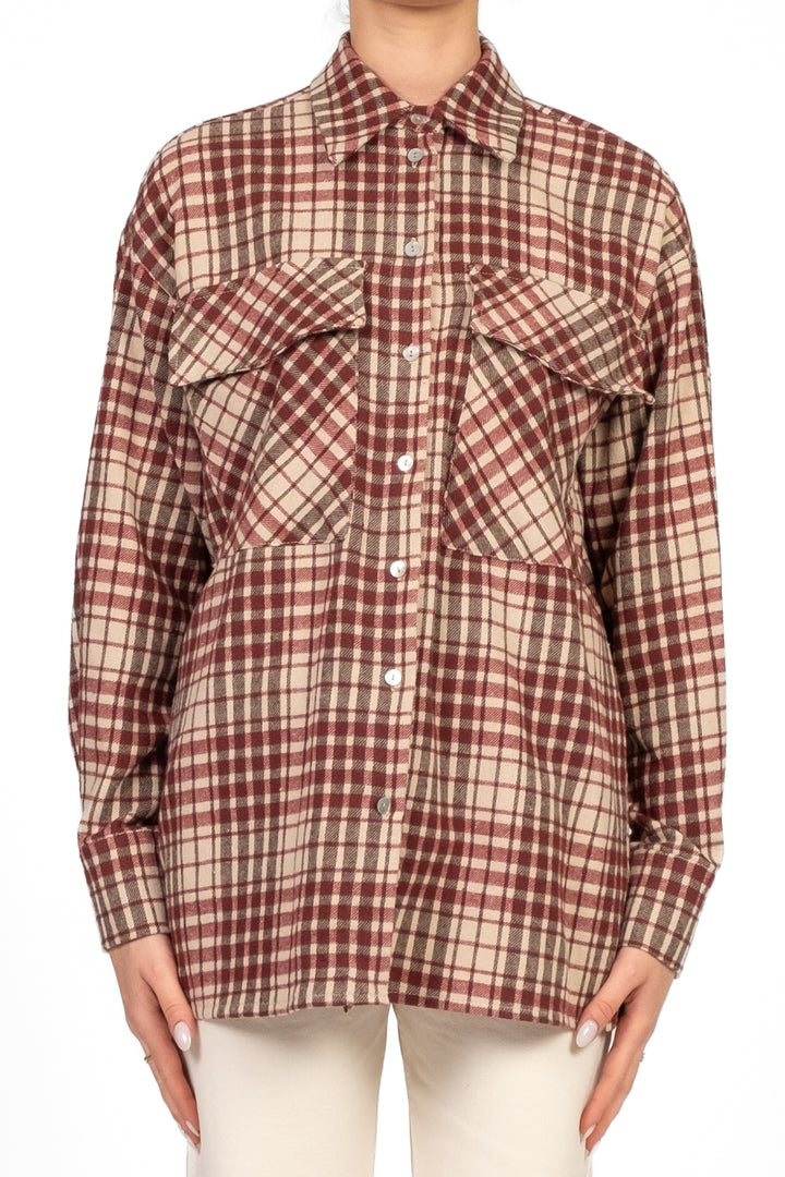 Vicolo - Camicia quadretti in flanella Art. TF1843