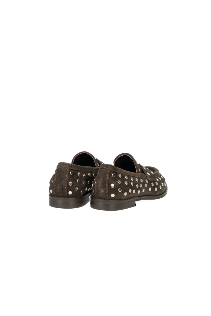 Divine Follie - Mocassino borchie scamosciato Art. CINZIA2660