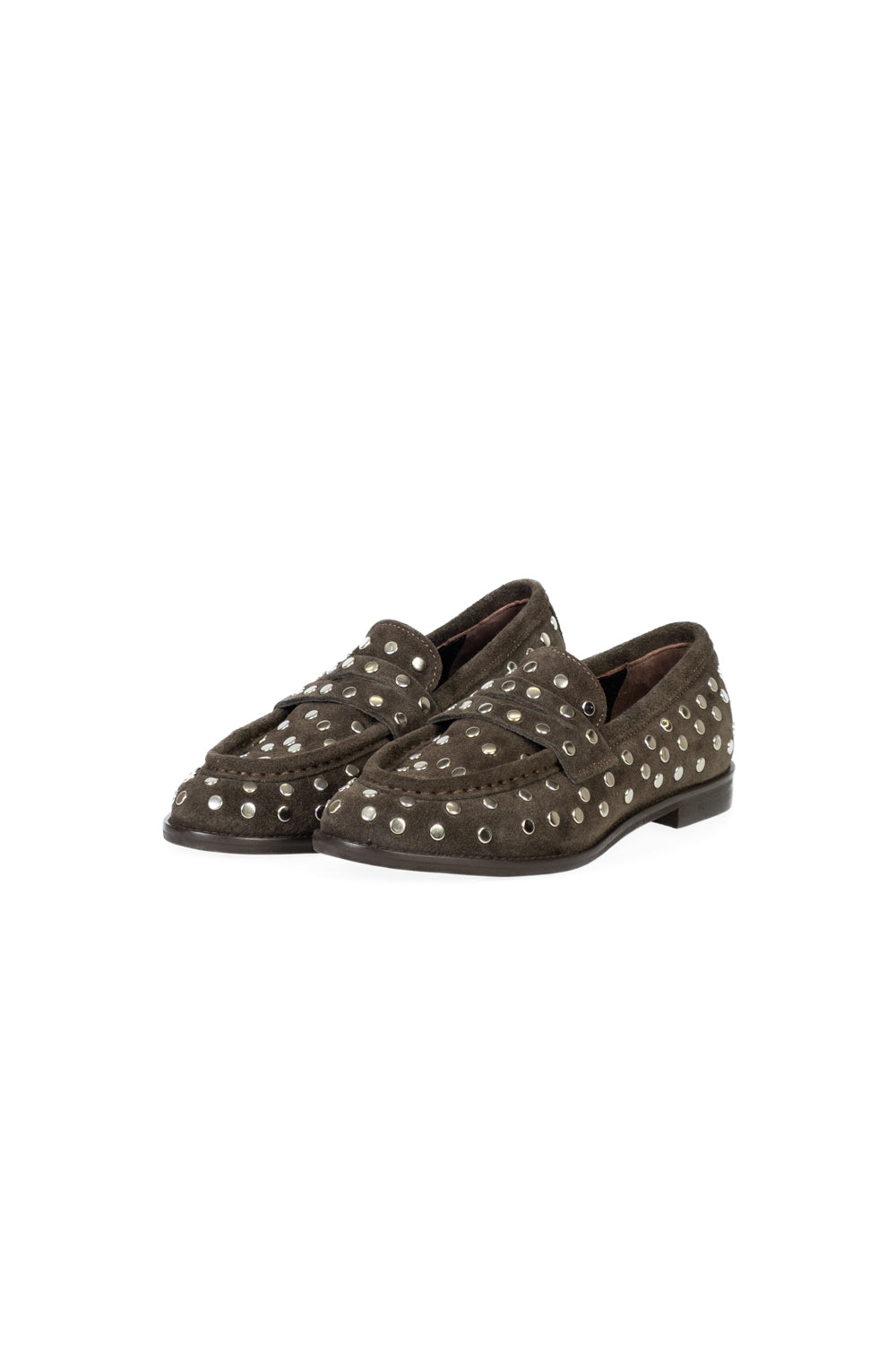 Divine Follie - Mocassino borchie scamosciato Art. CINZIA2660