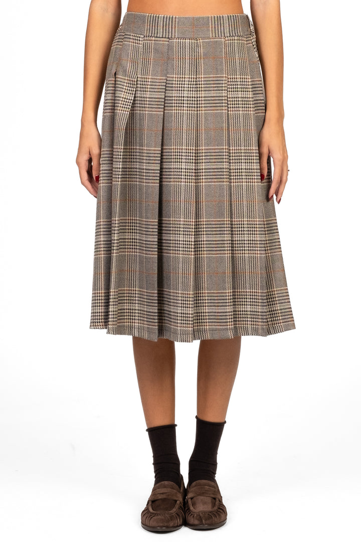 Vicolo - Gonna pieghe check Art. TF1845