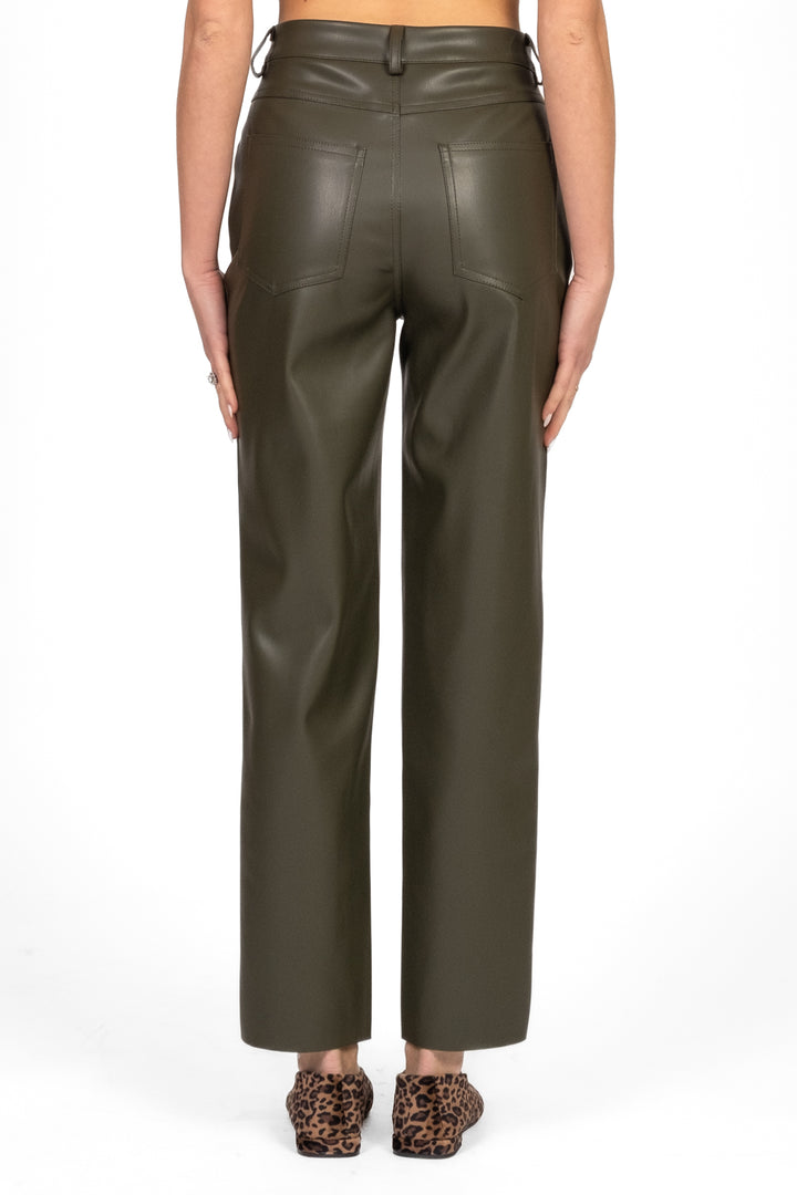 Tensione In - Pantalone ecopelle crop Art. 225092