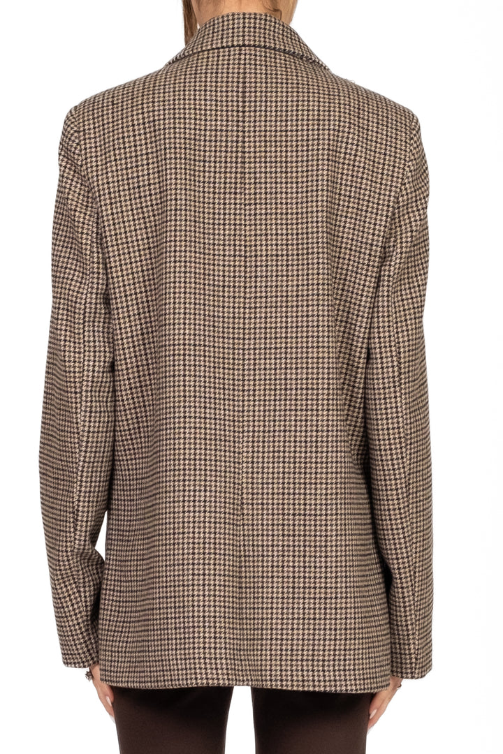 Vicolo - Giacca pied de poule con spille Art. TF1882