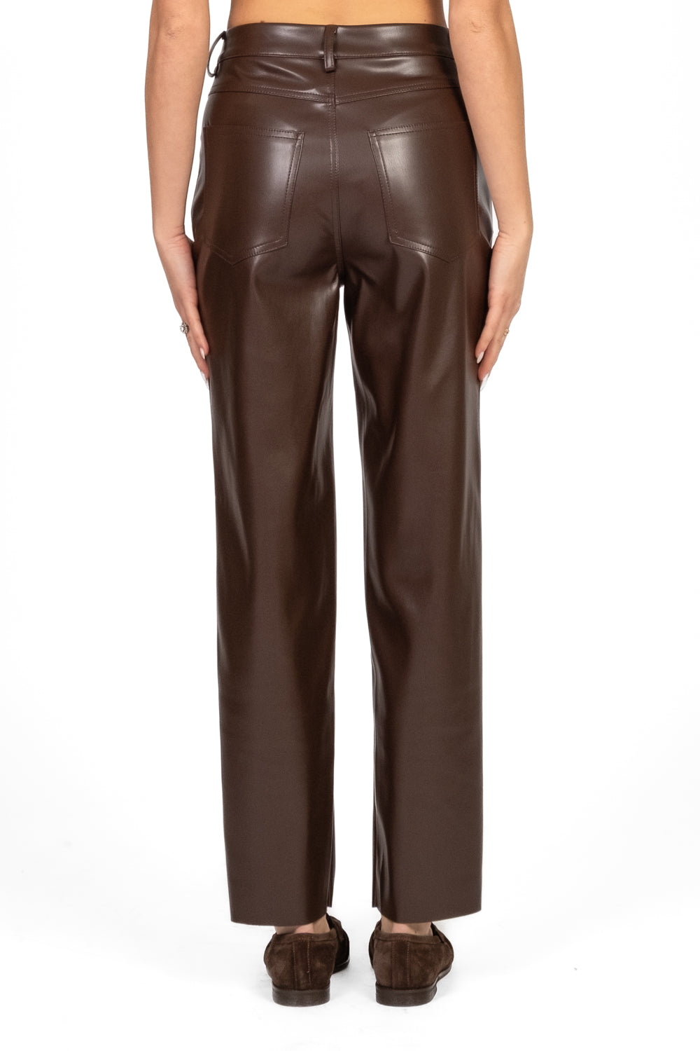 Tensione In - Pantalone ecopelle crop Art. 225092