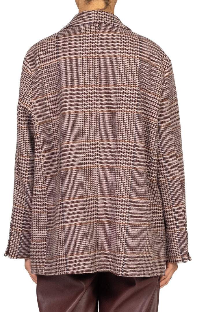 Dixie - Giacca pied de poule con spille Art. J845Y063