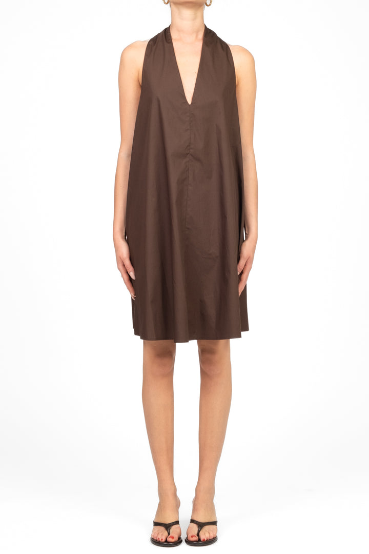 Vicolo - Abito corto in cotone scollo a v Art. TD3006