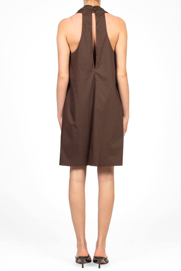 Vicolo - Abito corto in cotone scollo a v Art. TD3006