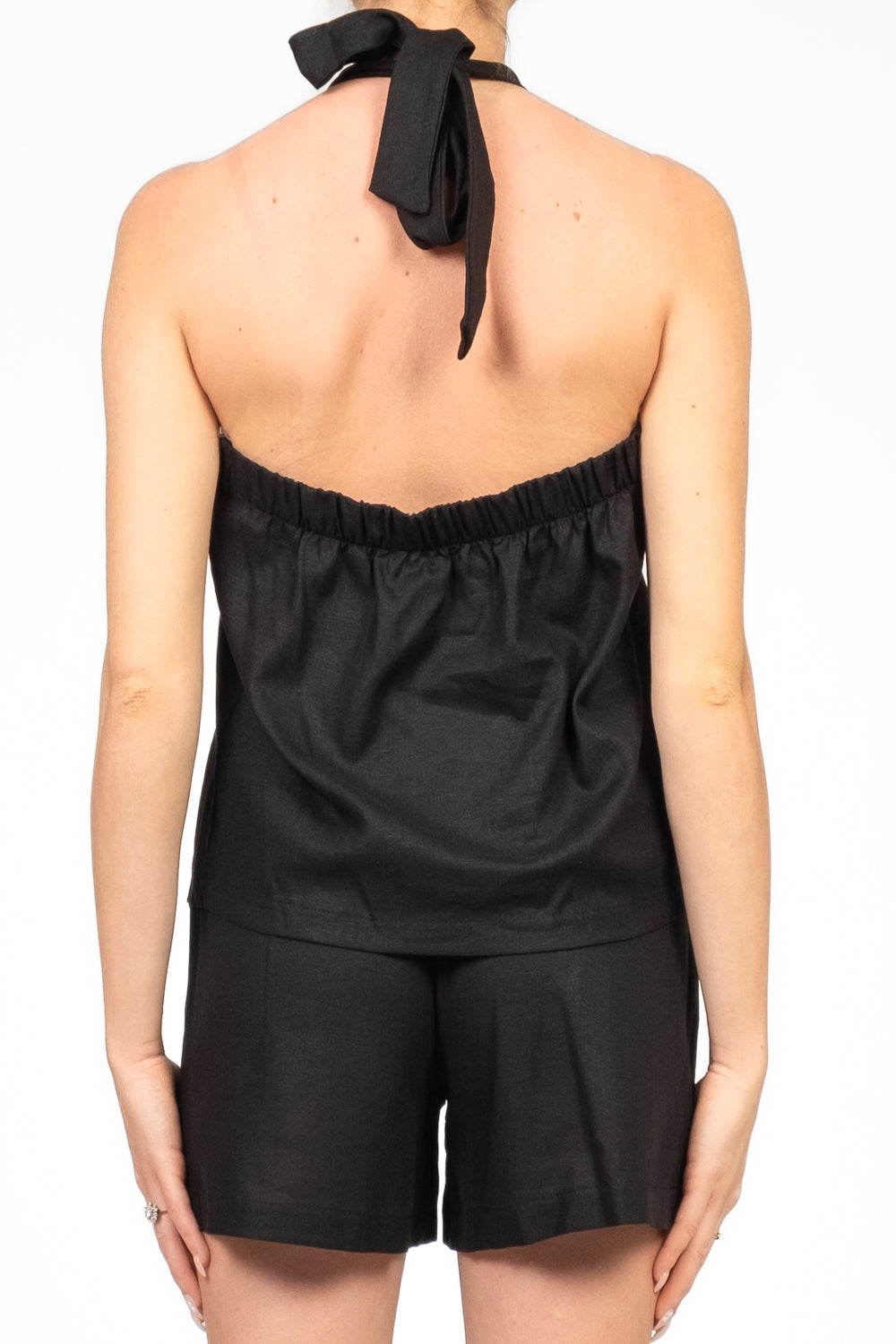 Vicolo - Completo top e shorts in misto lino Art. TD3019
