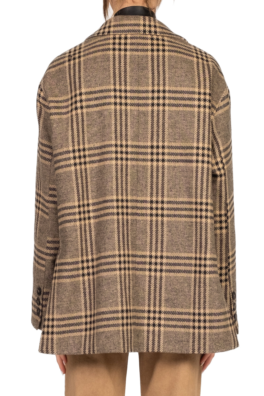 Tensione In - Giacca over check con cravatta Art. 26B1273