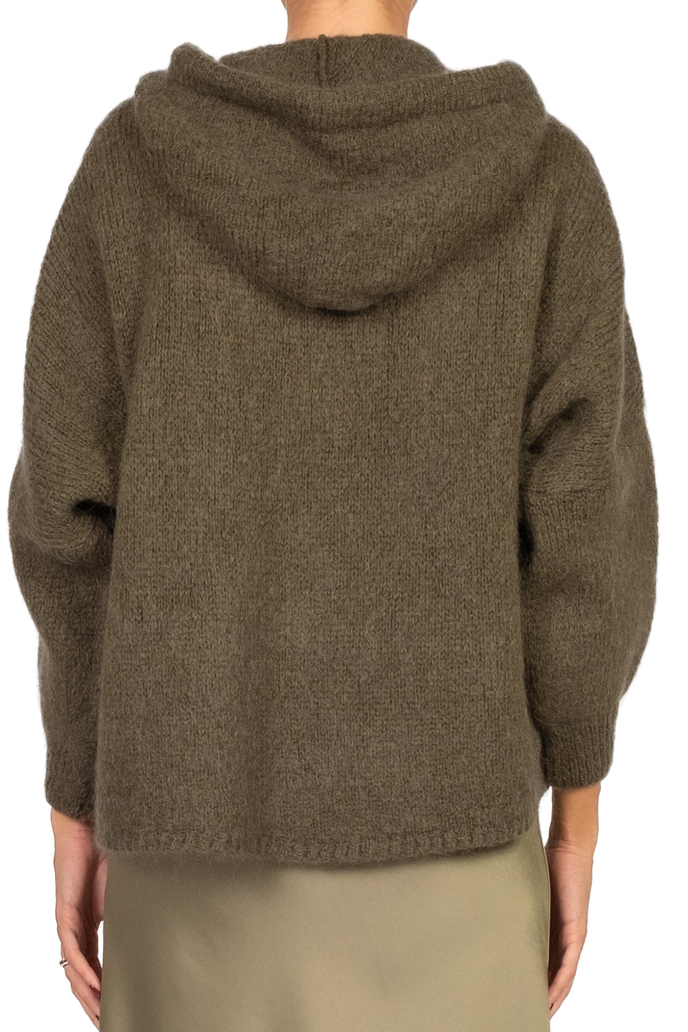 Dixie - Cardigan con cappuccio e zip Art. M277Y237