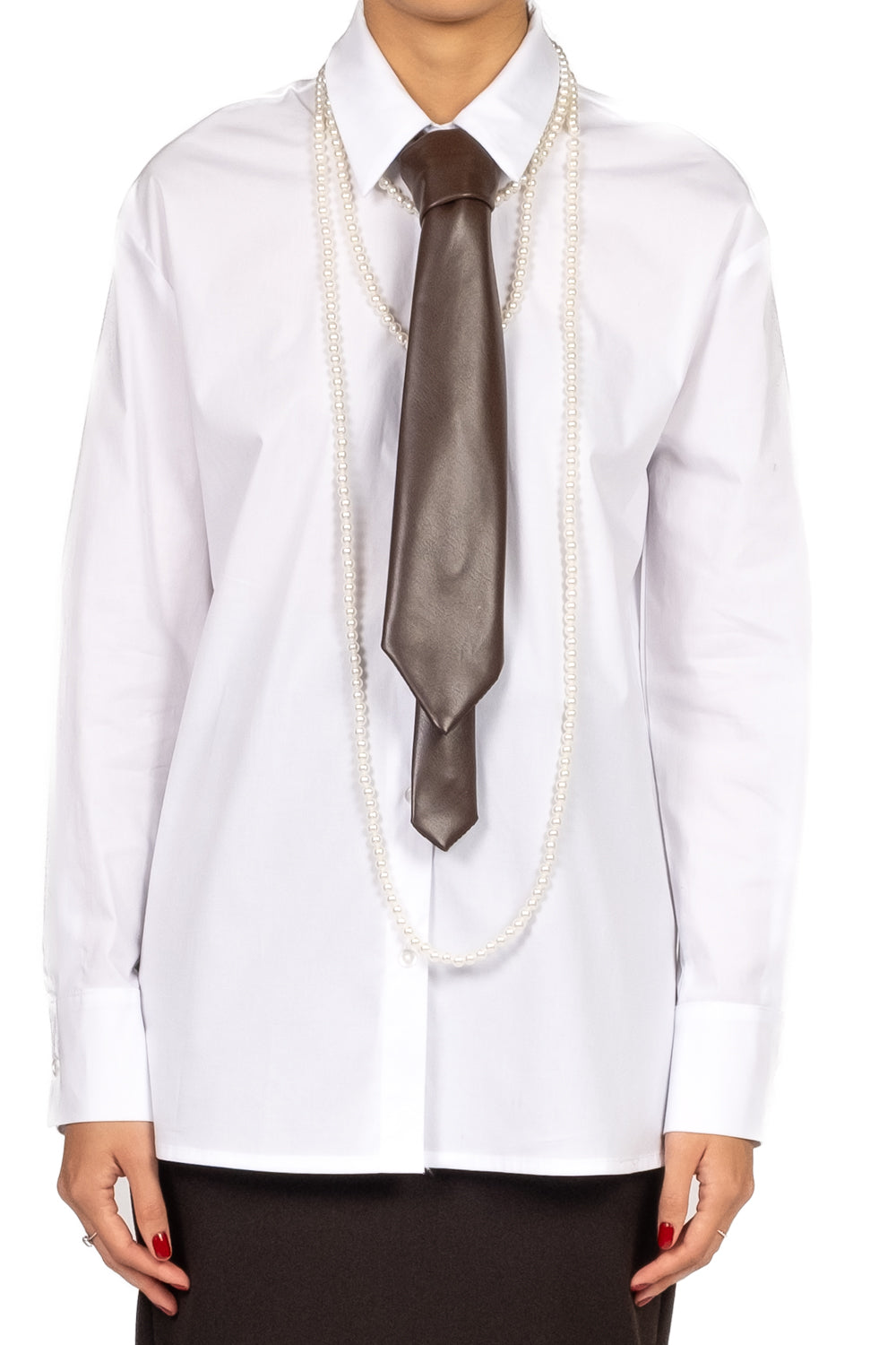 Tensione In - Camicia con cravatta e collana Art. 26C1318