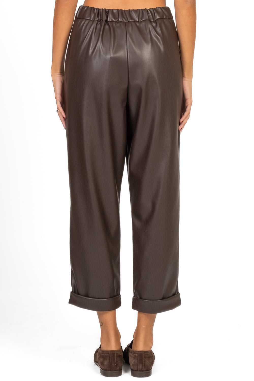 Dixie - Pantalone ecopelle carrot Art. PCTHKFN/PCTHOAA