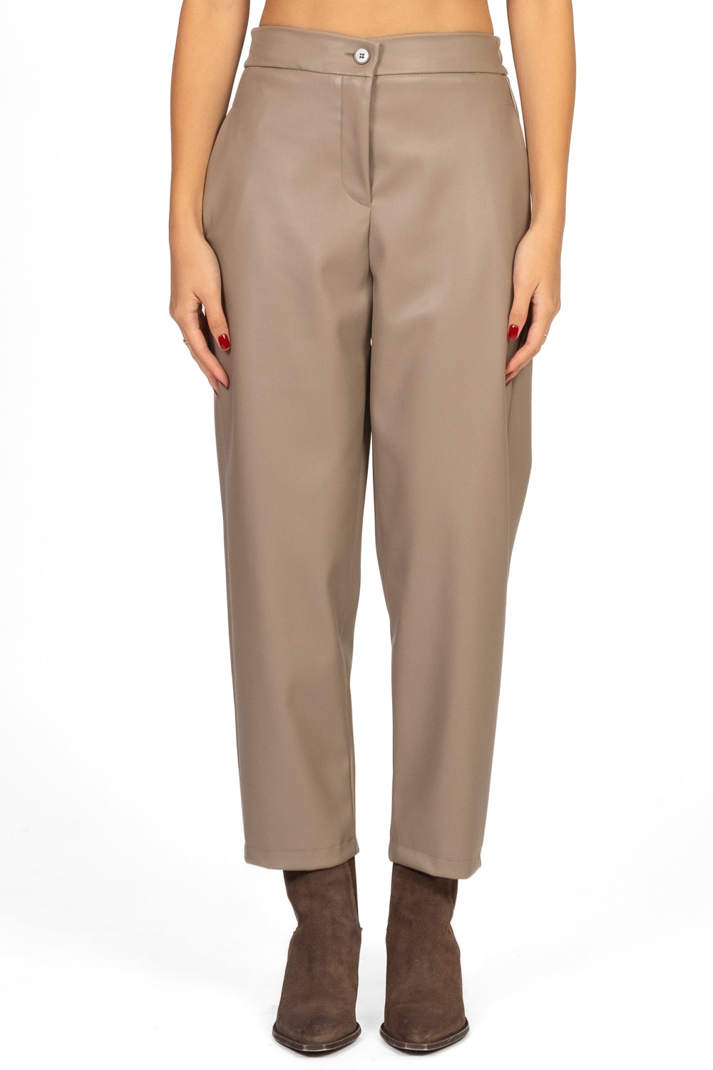 Vicolo - Pantalone ecopelle carrot Art. TF1679