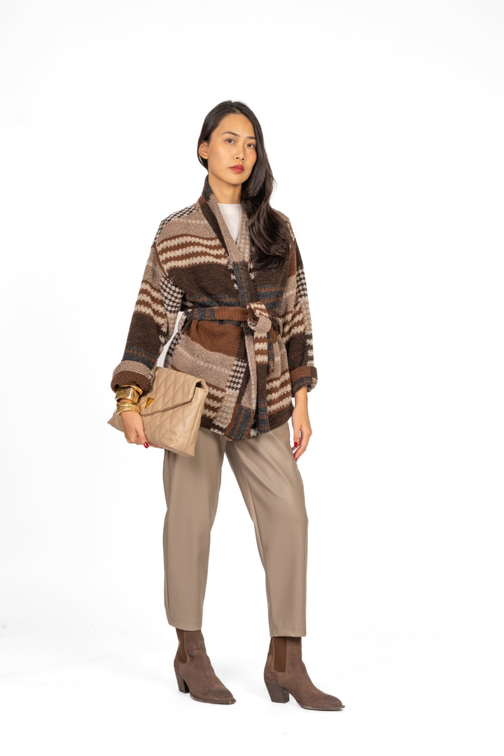 Vicolo - Pantalone ecopelle carrot Art. TF1679