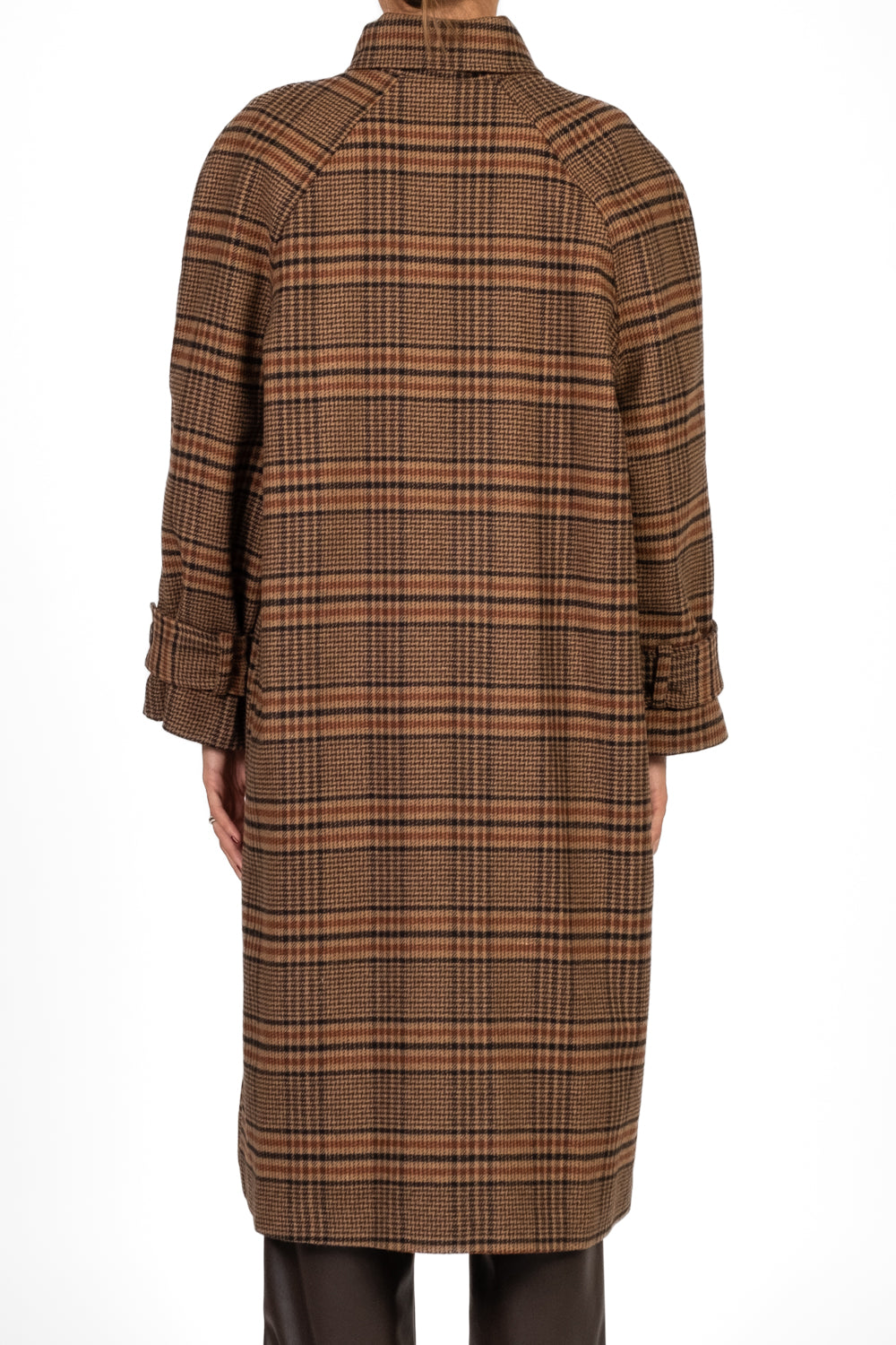 Tensione In - Cappotto lungo check Art. 26B1276