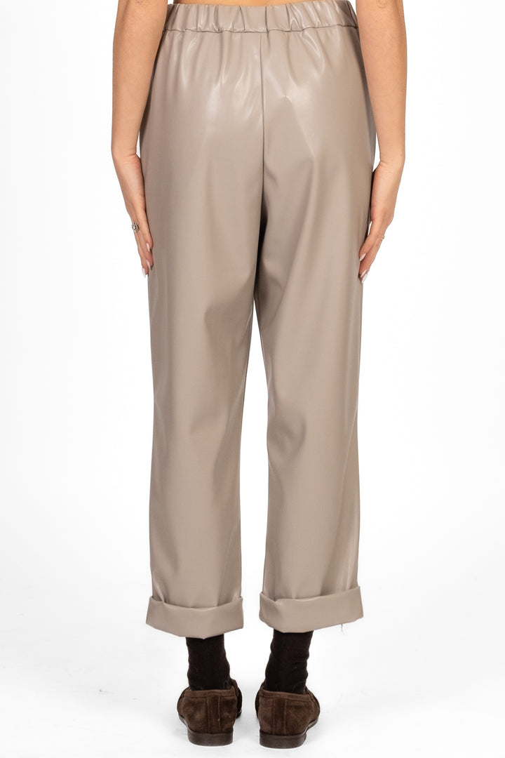 Dixie - Pantalone ecopelle carrot Art. PCTHKFN/PCTHOAA