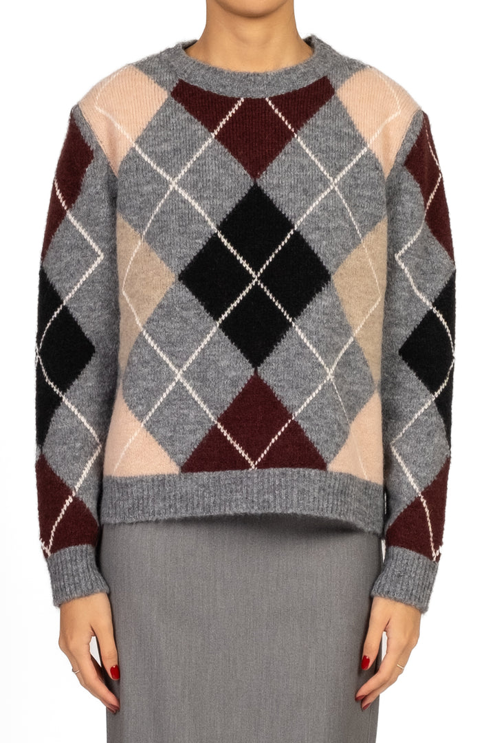 Vicolo - Maglia rombi girocollo Art. 55188F