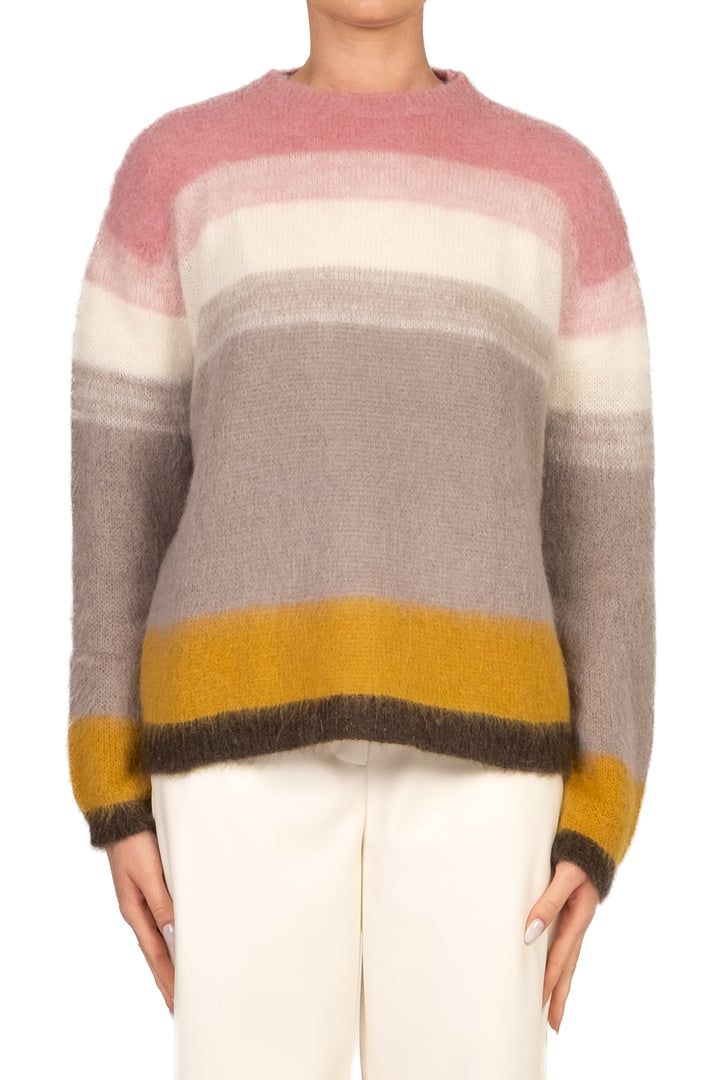 Vicolo - Maglia rigata misto mohair Art. 55129F