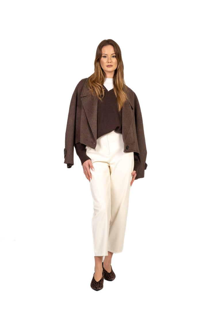 Vicolo - Pantalone ecopelle carrot Art. TF1679