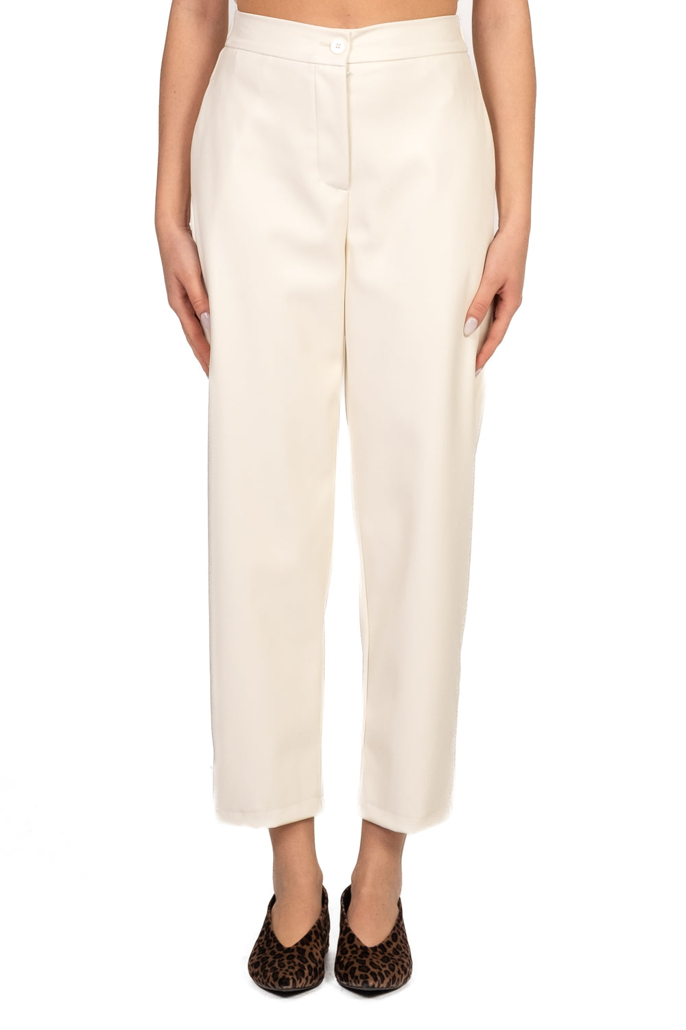 Vicolo - Pantalone ecopelle carrot Art. TF1679