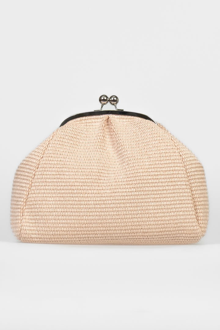 Upper - Borsa clutch in rafia