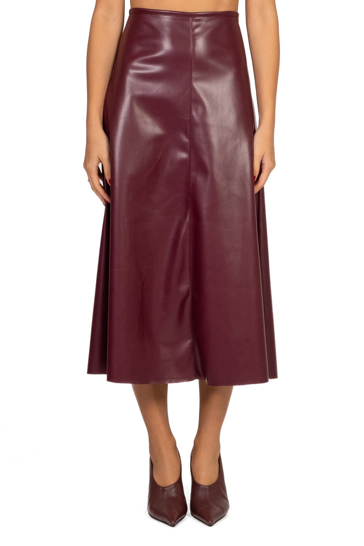 Tensione In - Gonna trapezio ecopelle Art. 122154-25