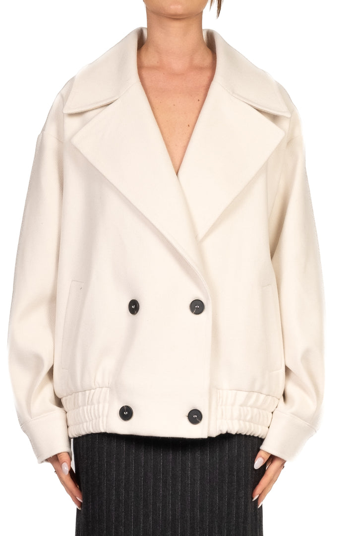 Dixie - Cappotto corto doppio petto Art. K845Y016