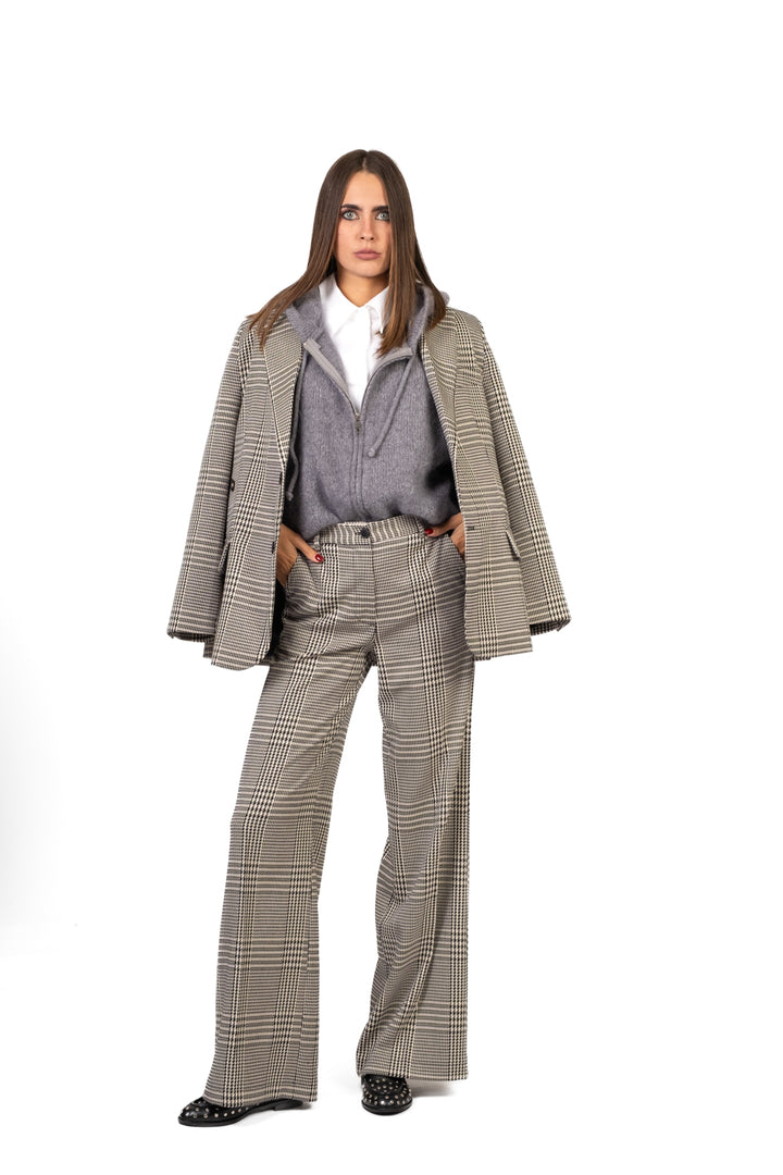 Vicolo - Pantalone palazzo galles Art. TF1827