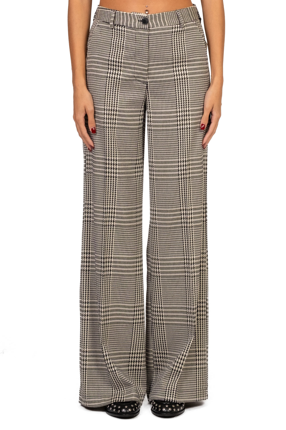 Vicolo - Pantalone palazzo galles Art. TF1827