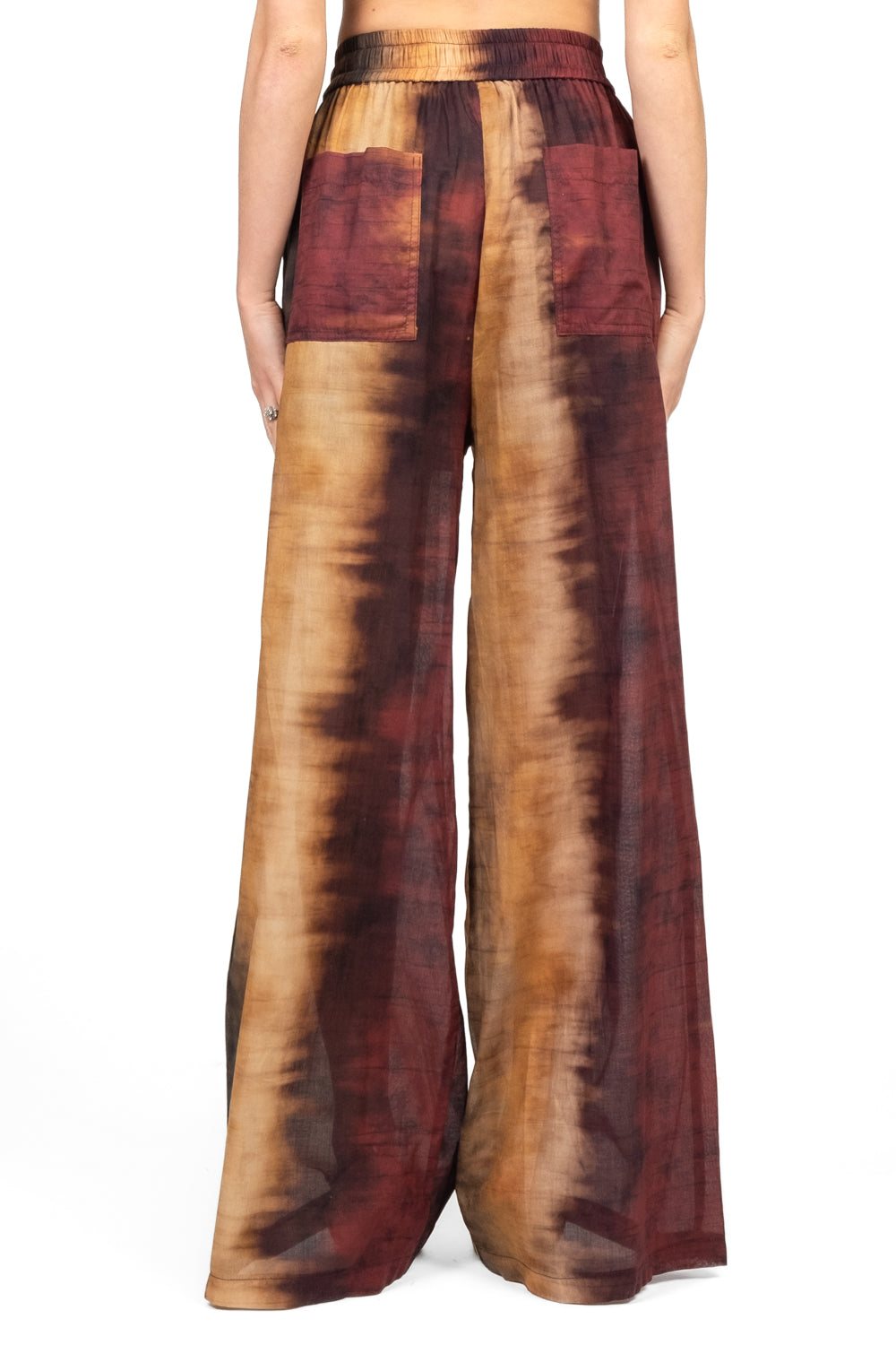 Vicolo - Pantalone fantasia con coulisse Art. TD2938