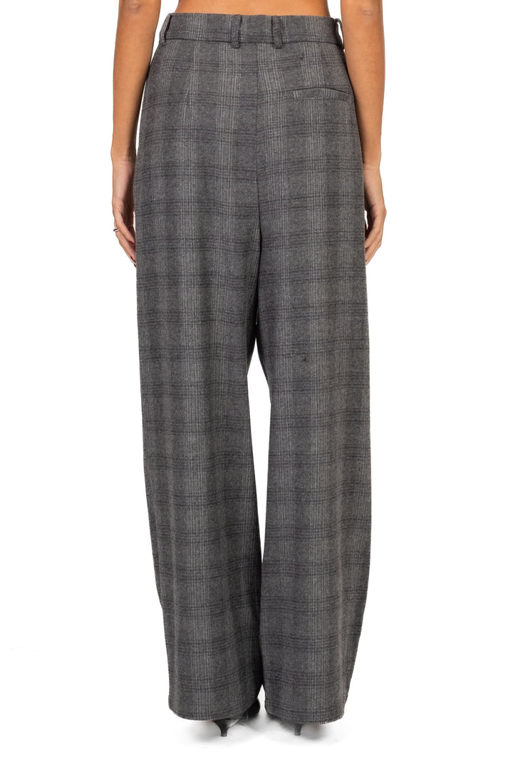 Tensione In - Pantalone palazzo check Art. 37964