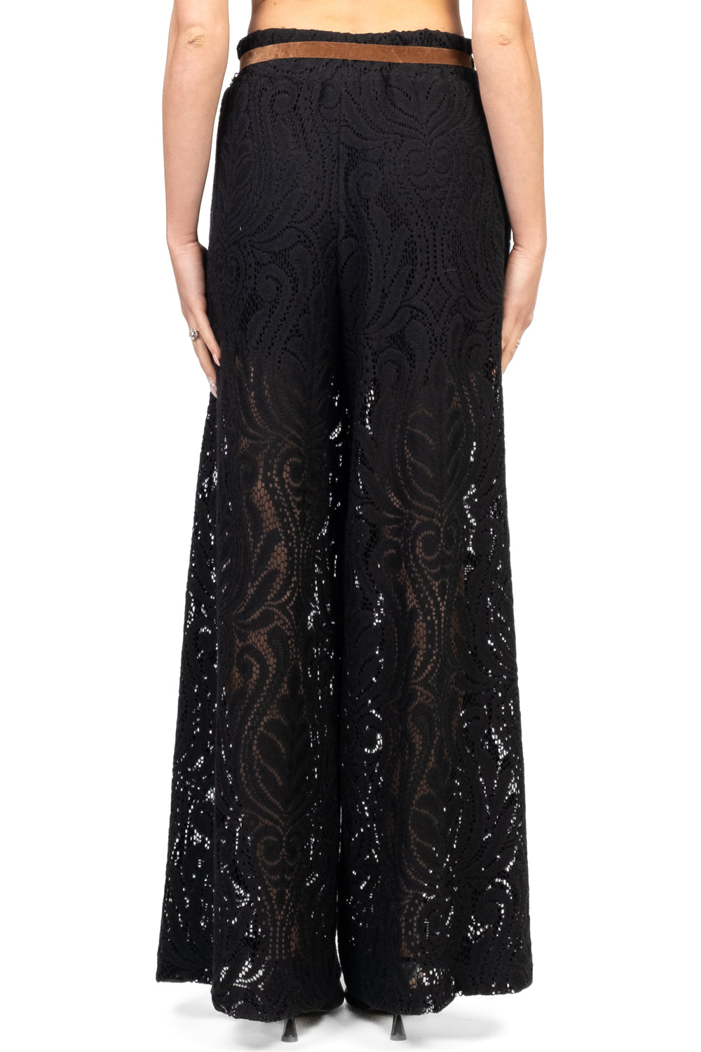 Tensione In - Pantalone macramè con laccio Art. S25PE35