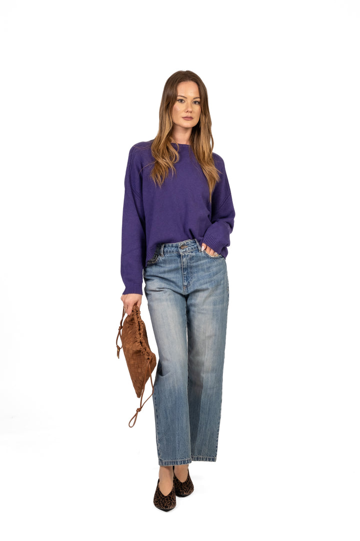 Vicolo - Maglia scatola girocollo Art. 77062F