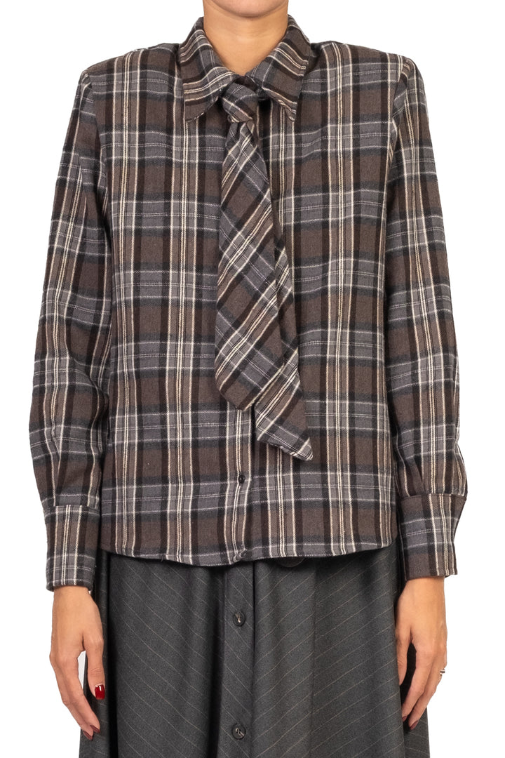 Tensione In - Camicia check con cravatta Art. SR1092