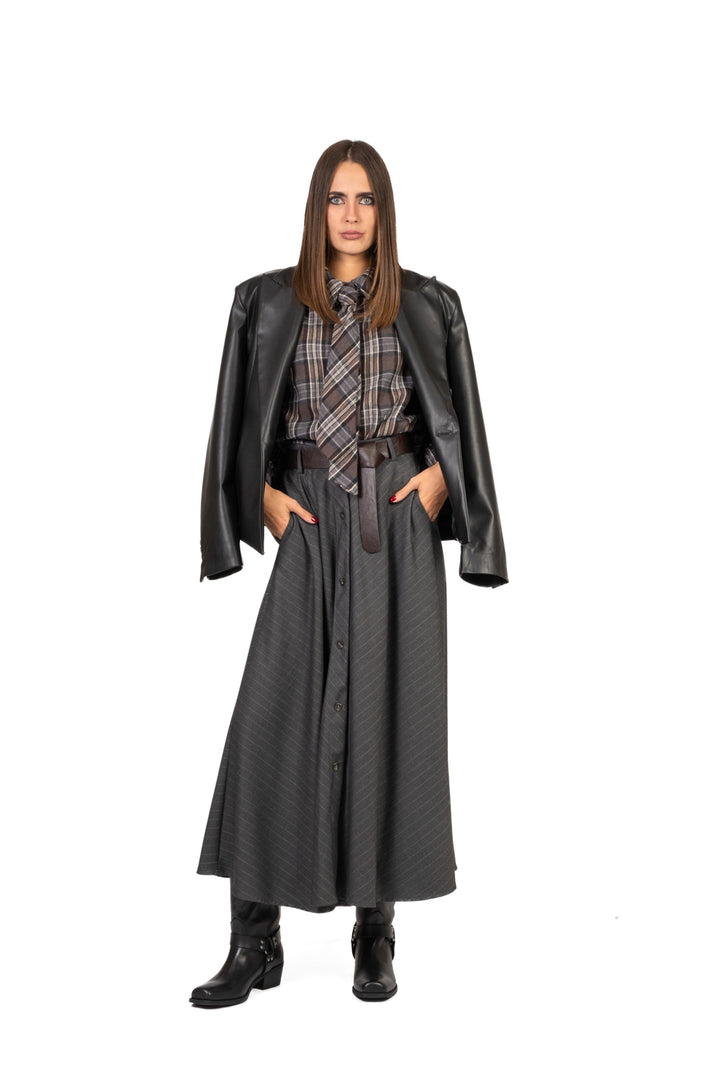 Tensione In - Camicia check con cravatta Art. SR1092