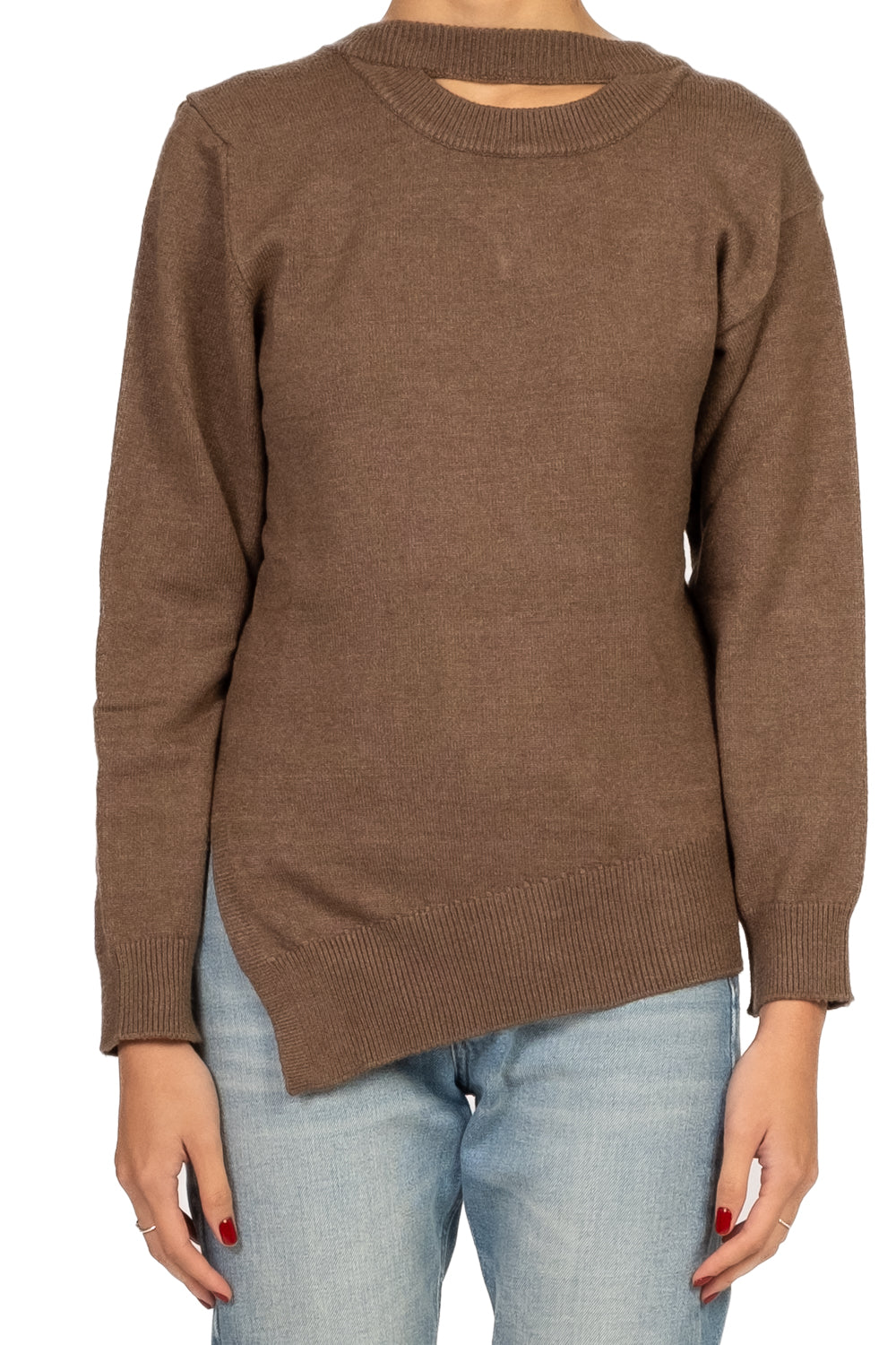 Vicolo - Maglia scollo posteriore Art. 77207F