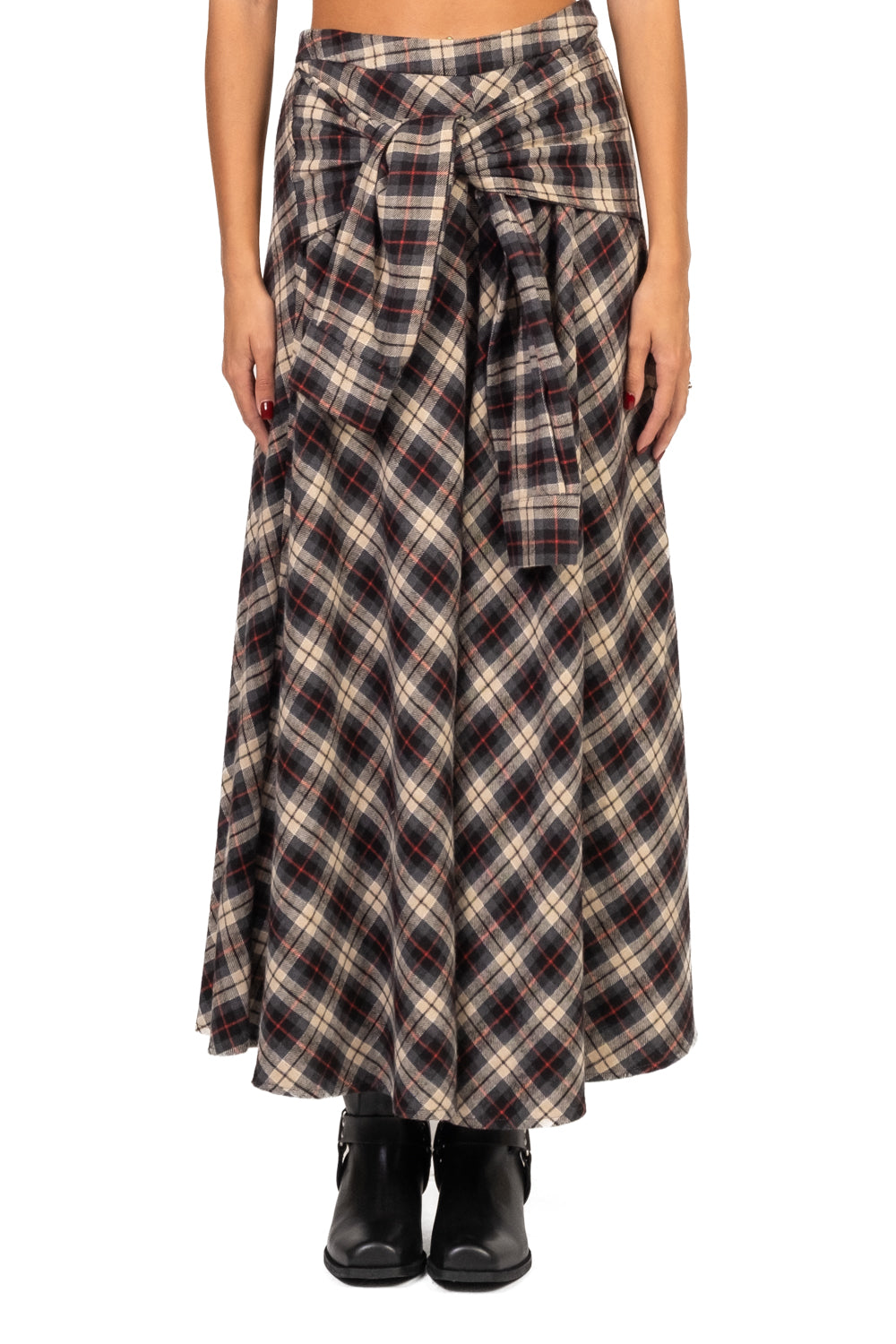 Tensione In - Gonna check con nodo Art. W25G957