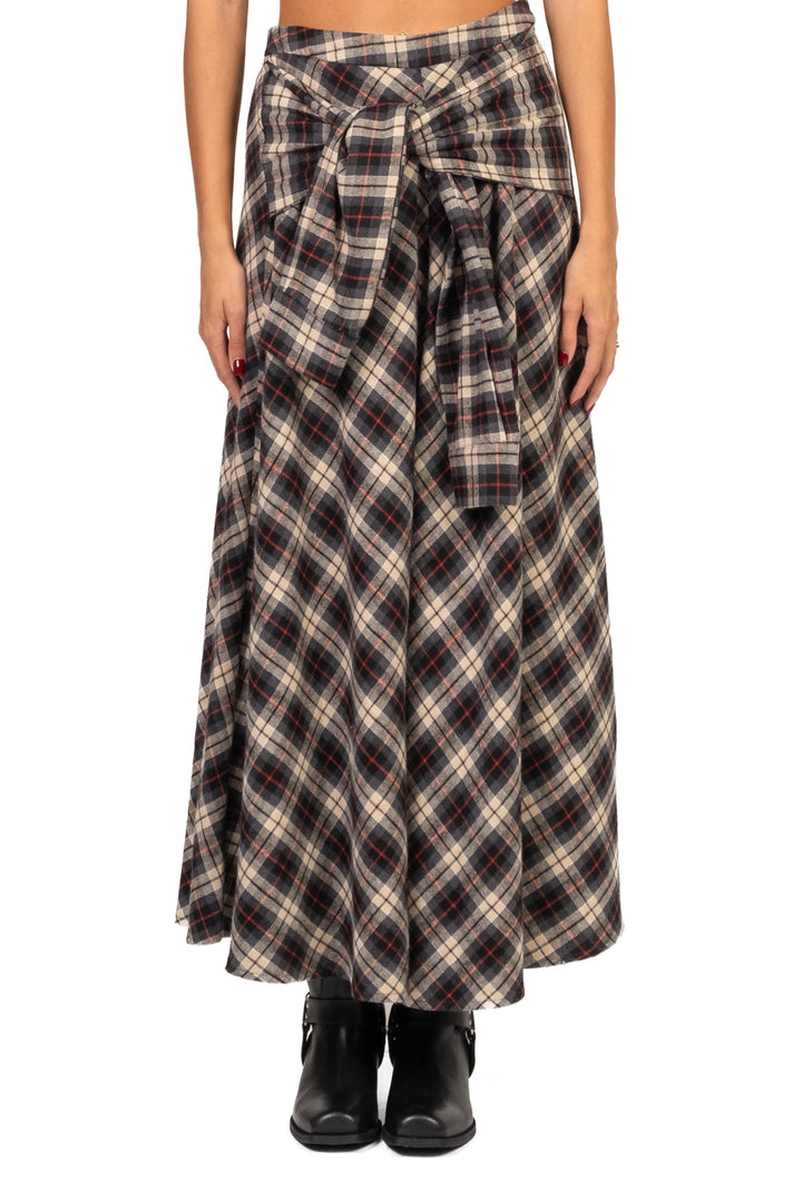 Tensione In - Gonna check con nodo Art. W25G957