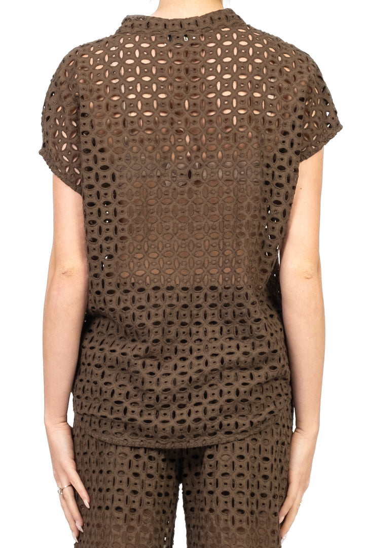Dixie - Blusa traforata scollo V Art. C782W176