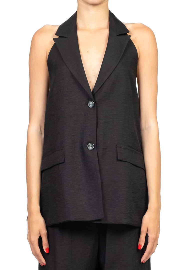 Dixie - Completo gilet e pantalone palazzo Art. L845W036/P845W277