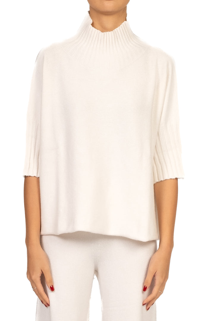 Kontatto - Maglia collo alto  manica 3/4 Art. FA103N