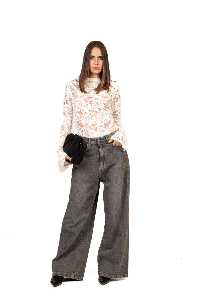 Have One - Maglia pizzo manica campana  Art. MMA-P221