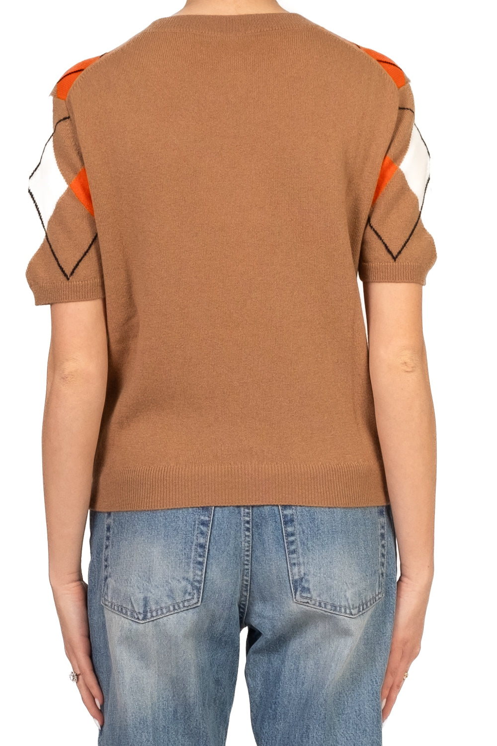 Tensione In - Maglia rombi mezza manica Art. WL1054