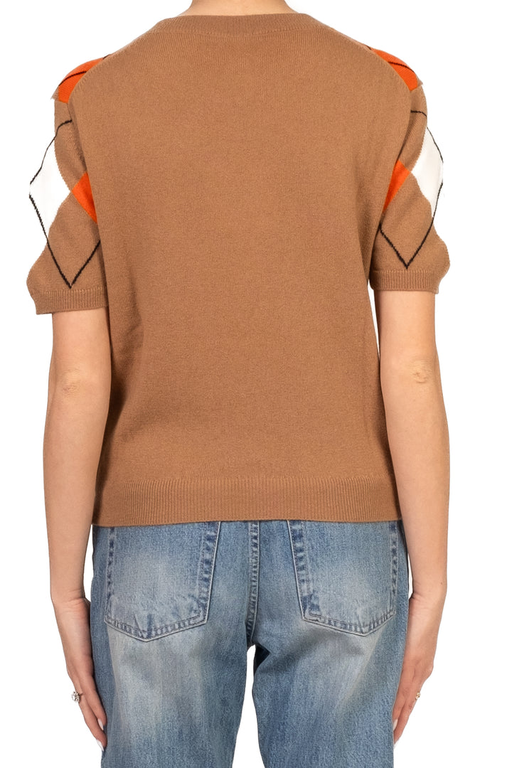 Tensione In - Maglia rombi mezza manica Art. WL1054