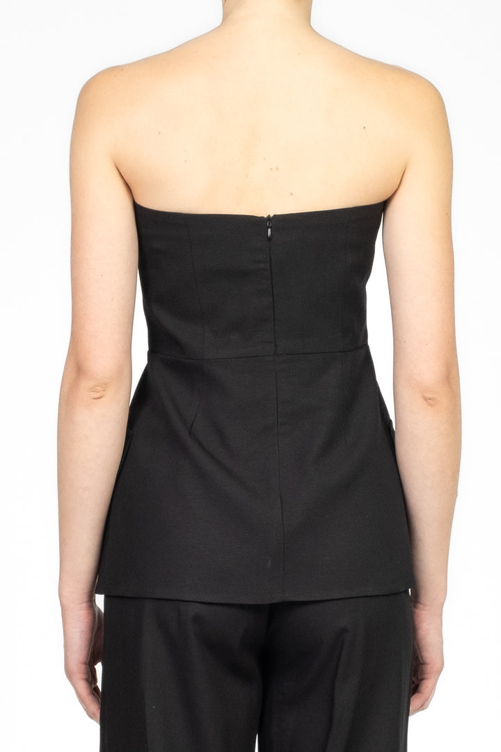 Dixie - Completo top a fascia con pantalone palazzo Art. L845W035/P845W214