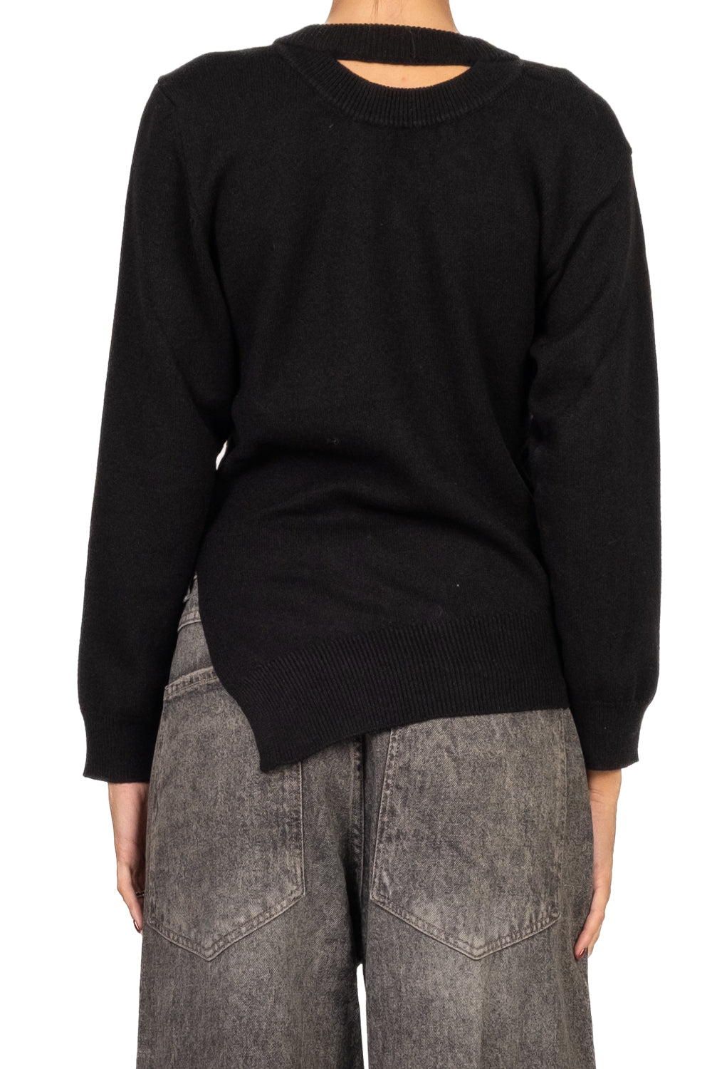 Vicolo - Maglia scollo posteriore Art. 77207F