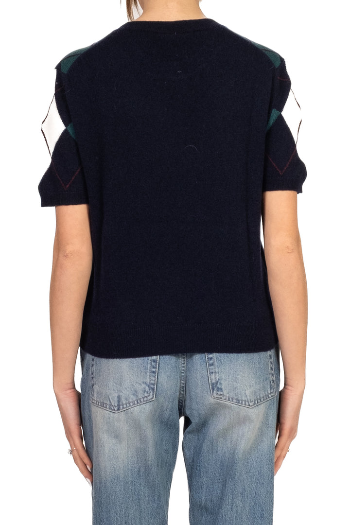 Tensione In - Maglia rombi mezza manica Art. WL1054