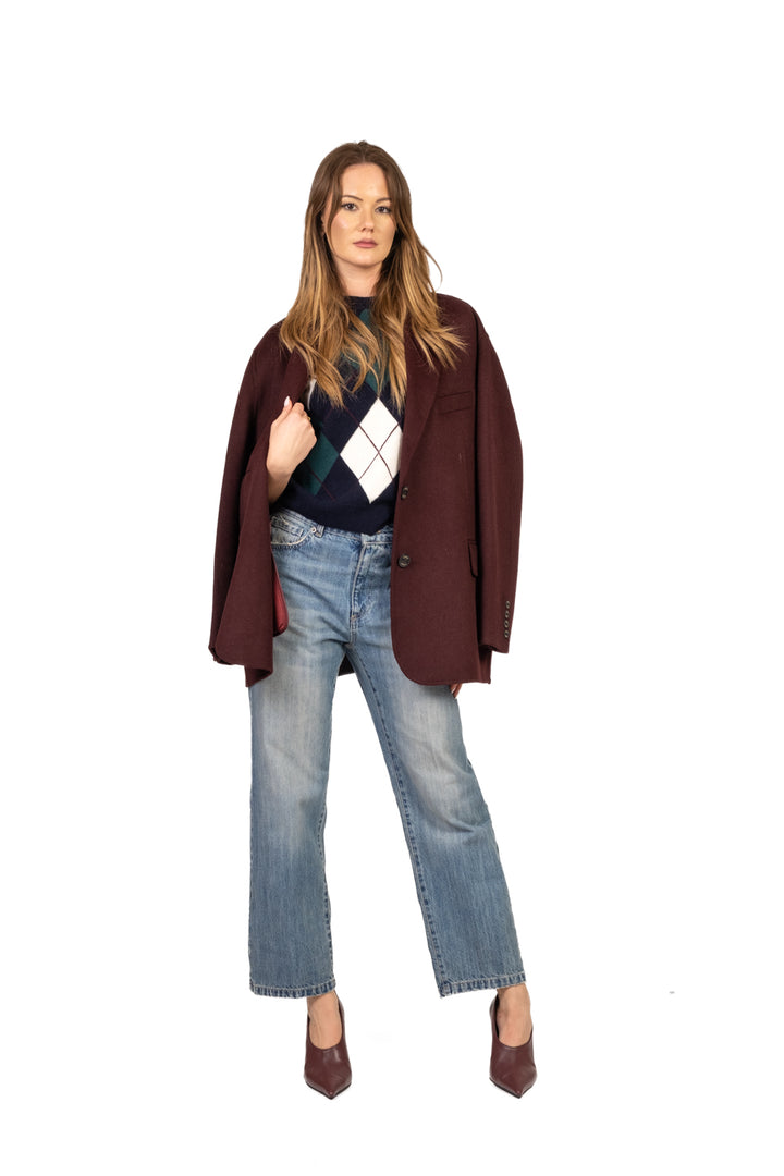 Tensione In - Maglia rombi mezza manica Art. WL1054